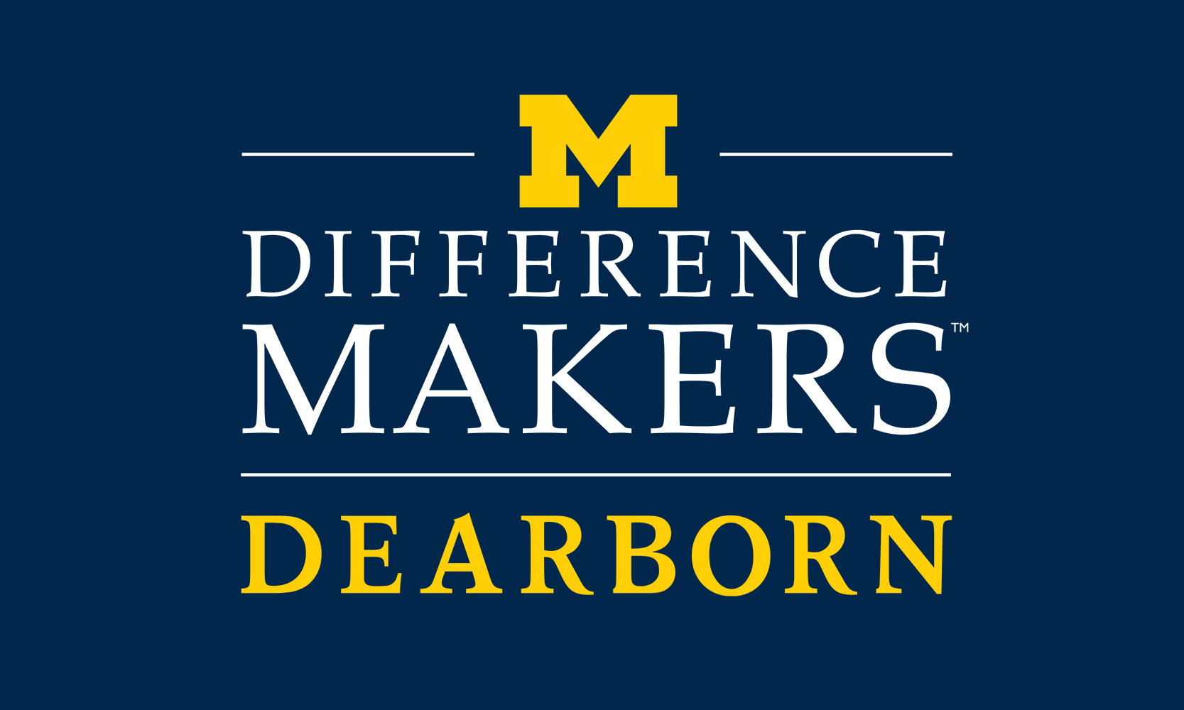 UM-Dearborn Difference Makers Home